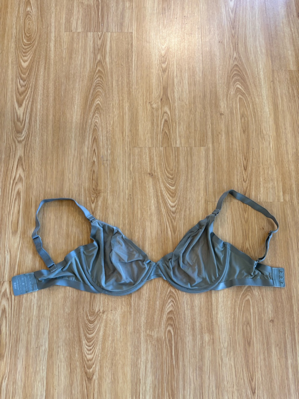 CUUP The Plunge Mesh Underwire Bra - Limited Edition Pyrite